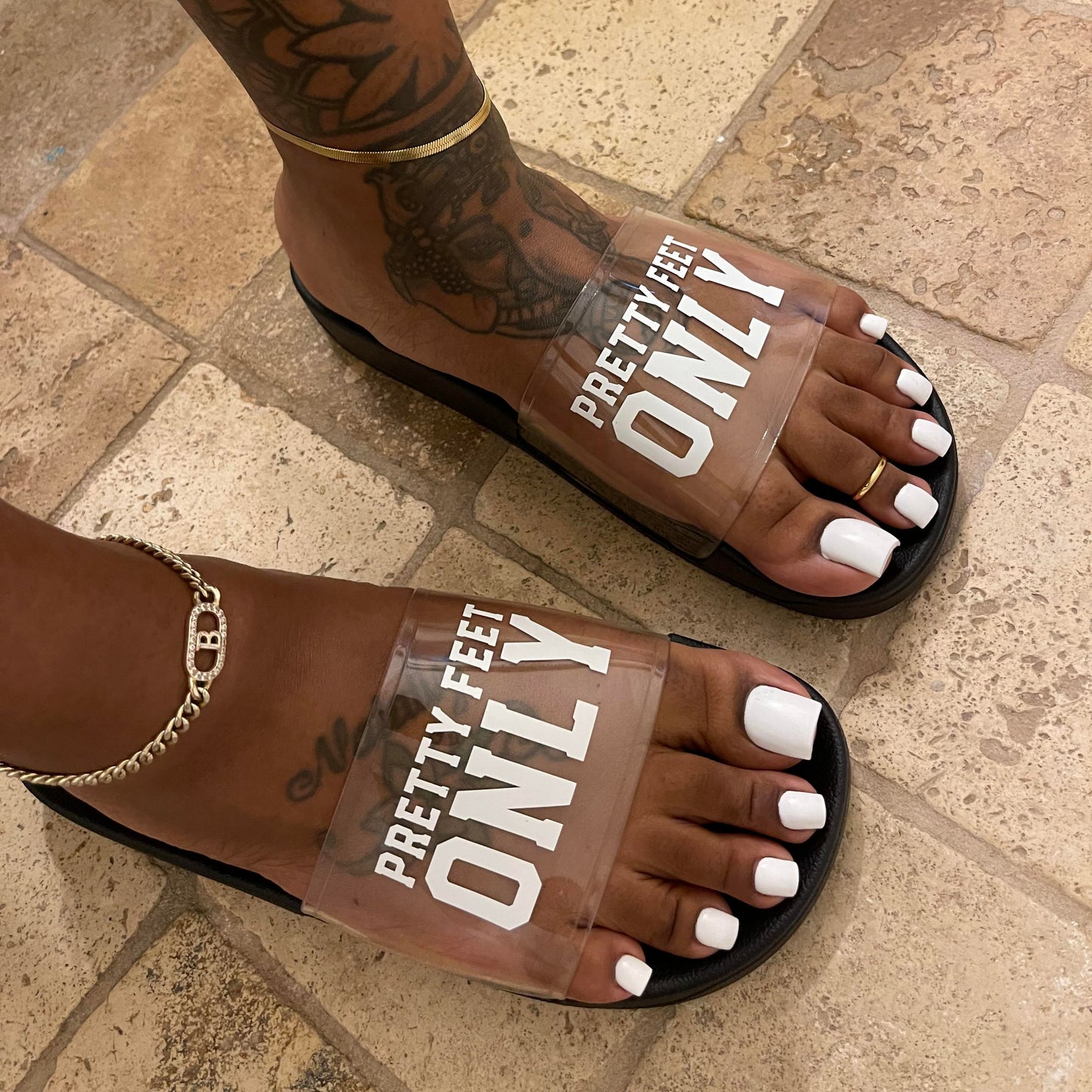 Pretty Feet Only Slides