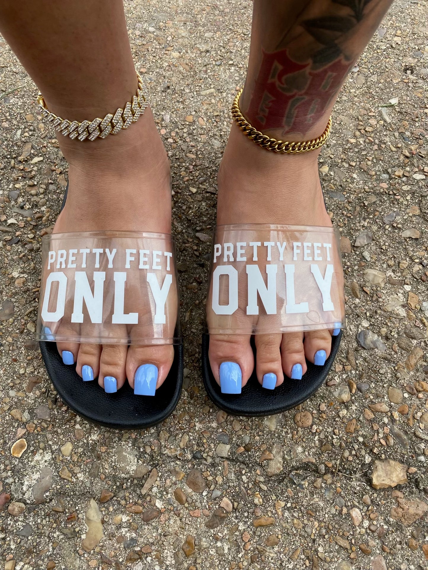 Pretty Feet Only Slides